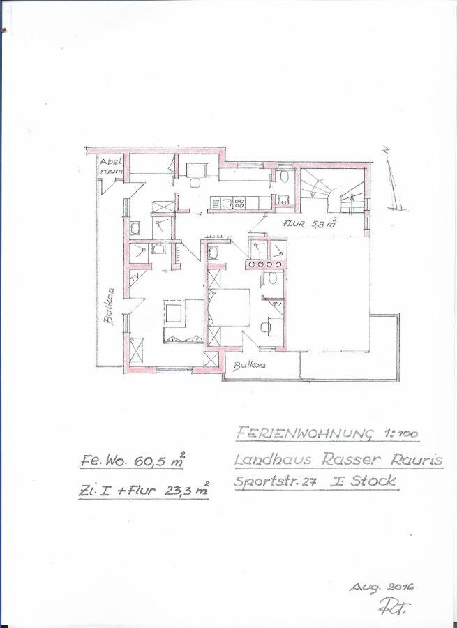 Landhaus Rasser Раурис Экстерьер фото
